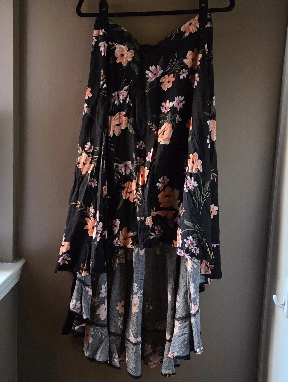 Black Floral Matching Set